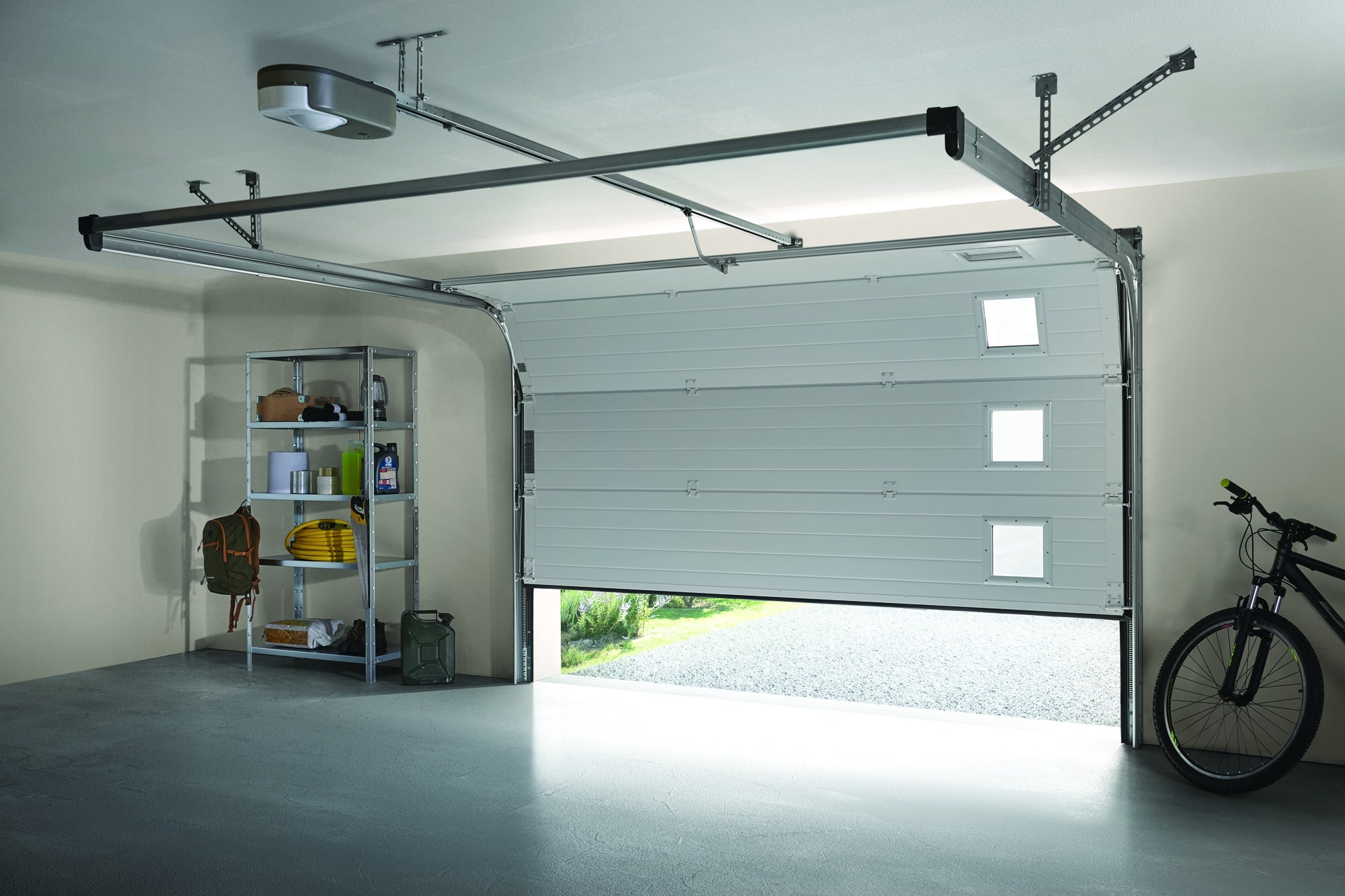 Porte de garage motorisée