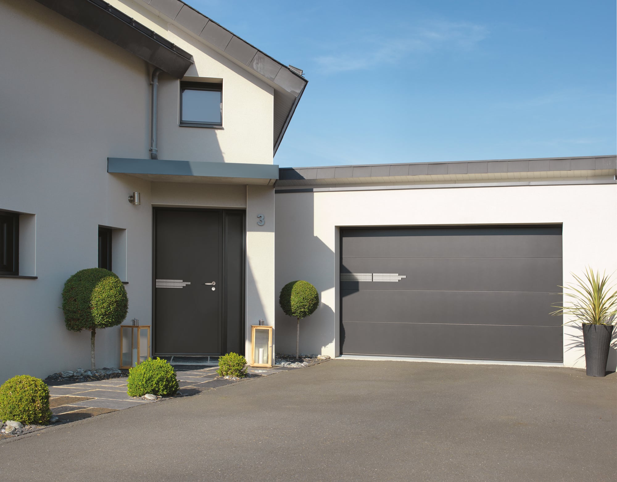 Porte de garage sur mesure