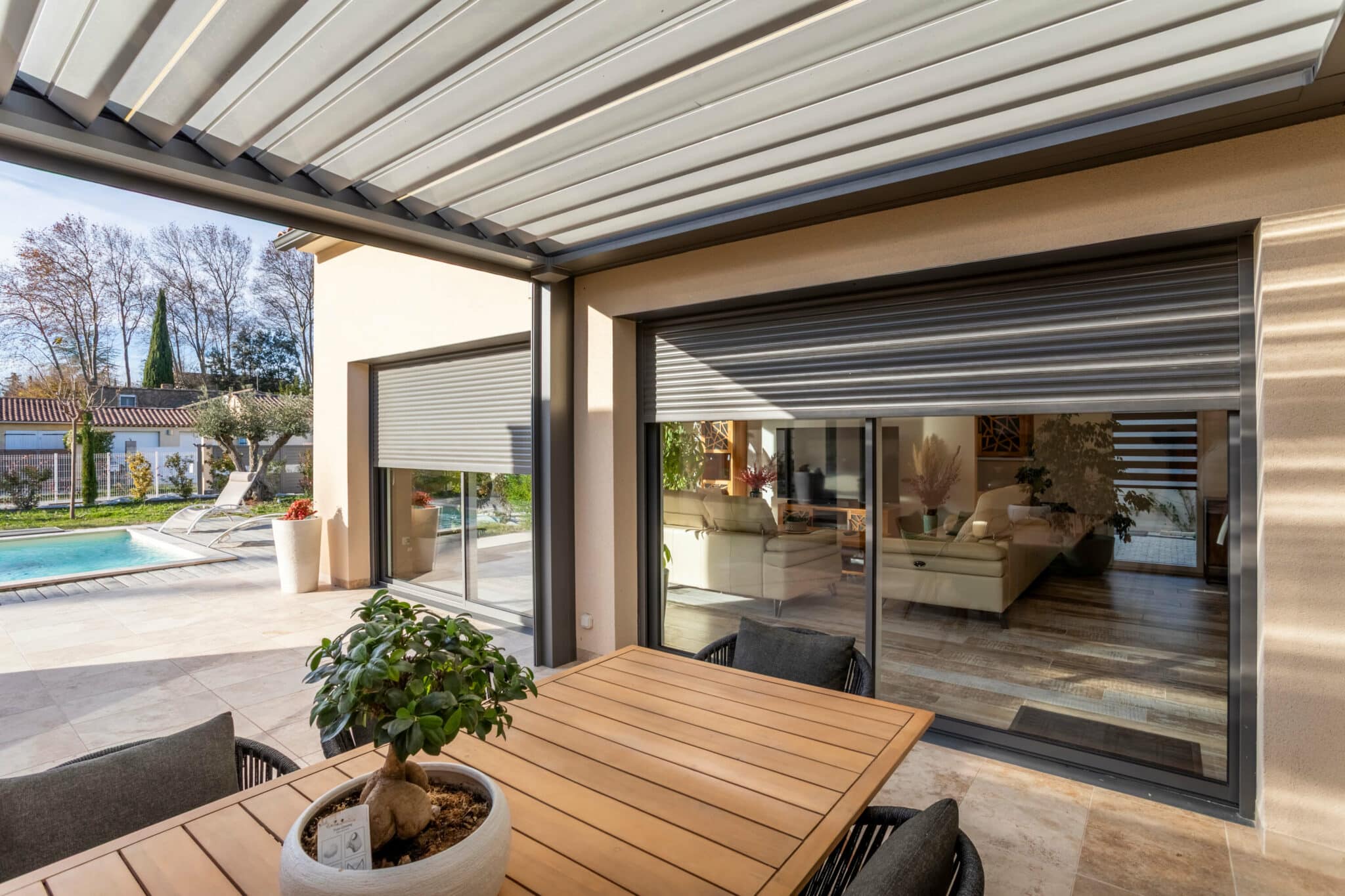 Volets roulants en aluminium